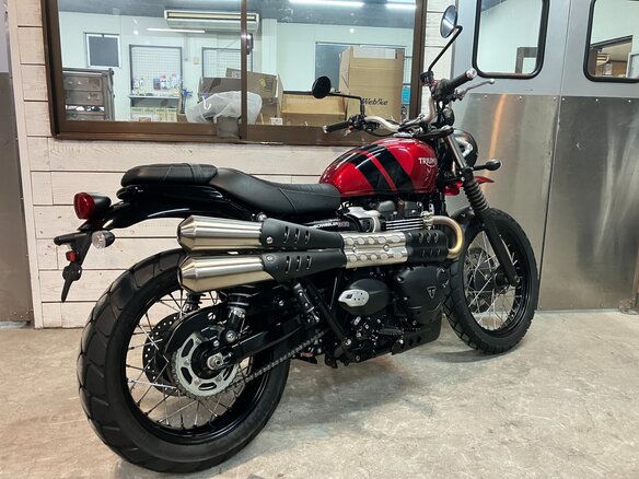2022 Triumph Scrambler, красный, 1030000 рублей - вид 5