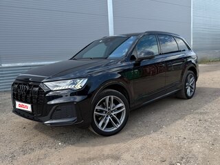 2020 Audi Q7 45 TDI II (4M) Рестайлинг, чёрный, 5900000 рублей, вид 1