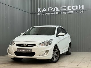 2013 Hyundai Solaris I, белый, 770000 рублей, вид 1