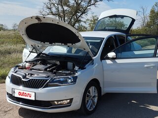 2019 Skoda Rapid I Рестайлинг, белый, 1550000 рублей, вид 4