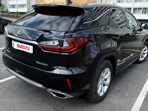 2017 Lexus RX 200t IV, чёрный, 3780000 рублей - вид 4