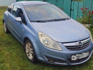 2007 Opel Corsa D, голубой, 299999 рублей, вид 3