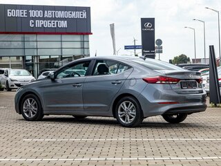 2017 Hyundai Elantra VI (AD), серый, 1435000 рублей, вид 4