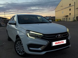 2023 Lada (ВАЗ) Vesta I Рестайлинг (NG), белый, 950000 рублей, вид 1