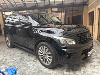2015 Infiniti QX80 I Рестайлинг, чёрный, 3050000 рублей, вид 4