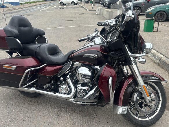 2015 Harley-Davidson Electra Glide, красный, 1450000 рублей