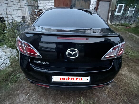 2008 Mazda 6 II (GH), чёрный, 550000 рублей - вид 5