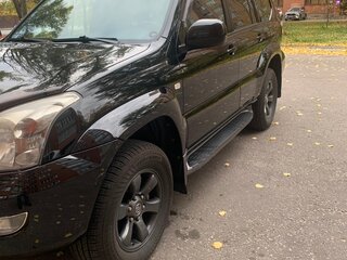 2008 Toyota Land Cruiser Prado 5-speed 120 Series Рестайлинг, чёрный, 2600000 рублей, вид 2