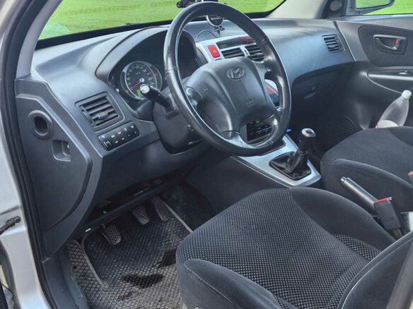 2008 Hyundai Tucson I, серебристый, 830000 рублей - вид 6