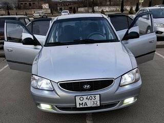 2006 Hyundai Accent ТагАЗ II, серебристый, 230000 рублей, вид 1