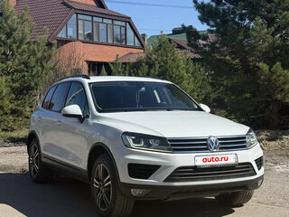 2017 Volkswagen Touareg II Рестайлинг, белый, 2900000 рублей, вид 3