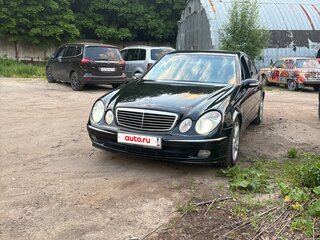 2002 Mercedes-Benz E-Класс 240 III (W211, S211), чёрный, 630000 рублей, вид 2