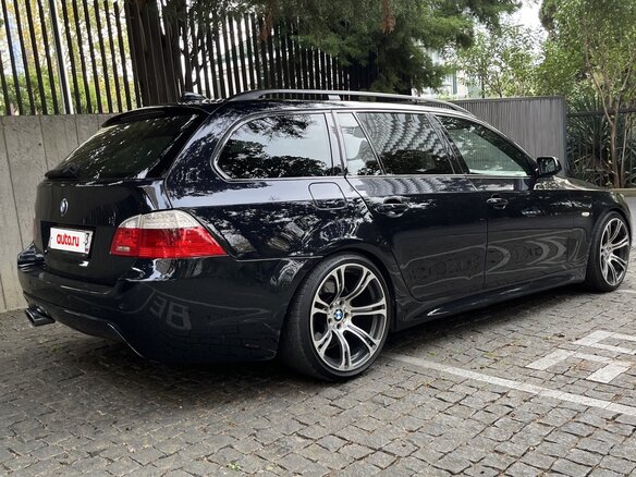 2008 BMW 5 серии 525d V (E60/E61) Рестайлинг, синий, 2700000 рублей - вид 8