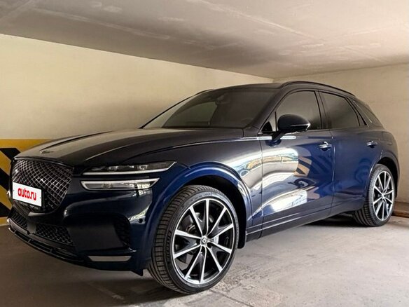 2021 Genesis GV70 I, синий - вид 4
