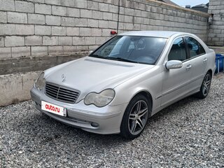 2002 Mercedes-Benz C-Класс 200 II (W203), серебристый, 470000 рублей, вид 1