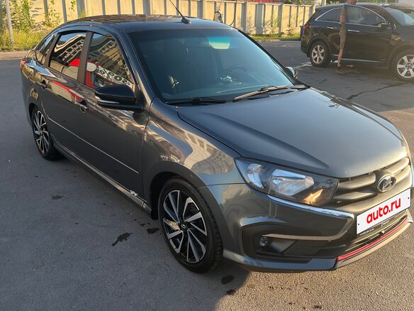 2024 Lada (ВАЗ) Granta Sport I Рестайлинг, серый, 1130000 рублей - вид 1
