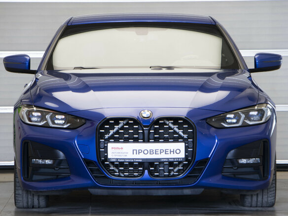 2021 BMW 4 серии 420i G22, G23, G26, синий - вид 1