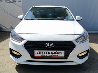 2019 Hyundai Solaris II, белый, 979000 рублей, вид 5