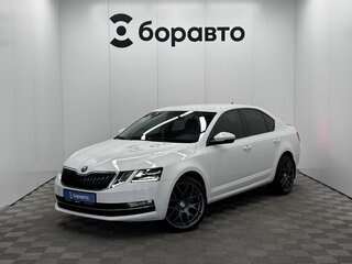 2017 Skoda Octavia III (A7) Рестайлинг, белый, 1480000 рублей, вид 1