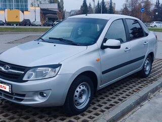 2013 Lada (ВАЗ) Granta I, серебристый, 290000 рублей, вид 1