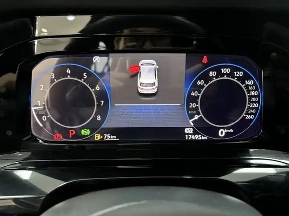 2022 Volkswagen Golf VIII, синий, 1679000 рублей - вид 8