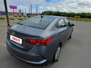 2020 Hyundai Solaris II Рестайлинг, серый, 1650000 рублей, вид 5