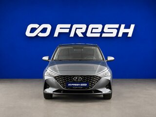 2020 Hyundai Solaris II Рестайлинг, серый, 1517444 рублей, вид 3