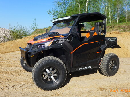 2017 Polaris General 1000, чёрный, 1500000 рублей, вид 1