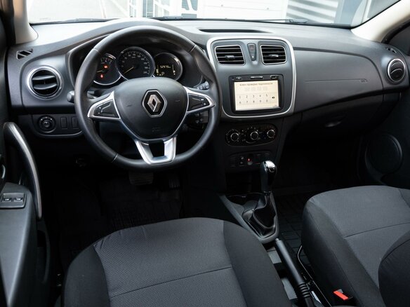 2019 Renault Sandero II Рестайлинг, синий, 1215000 рублей - вид 5