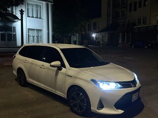 2018 Toyota Corolla Fielder XI (E160, E170) Рестайлинг 2, белый, 1350000 рублей, вид 5