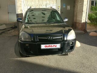2008 Hyundai Tucson I, чёрный, 720000 рублей, вид 3