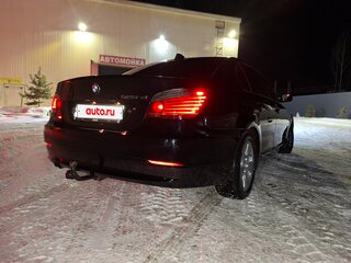 2008 BMW 5 серии 525xi V (E60/E61) Рестайлинг, чёрный, 1250000 рублей, вид 4