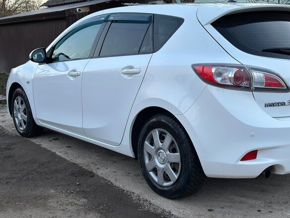 2012 Mazda 3 II (BL) Рестайлинг, белый, 1250000 рублей - вид 5