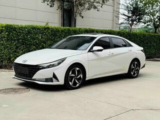 2022 Hyundai Elantra VII (CN7), белый, 1475112 рублей, вид 3