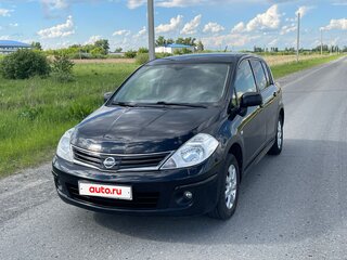2012 Nissan Tiida I Рестайлинг, чёрный, 600000 рублей, вид 3