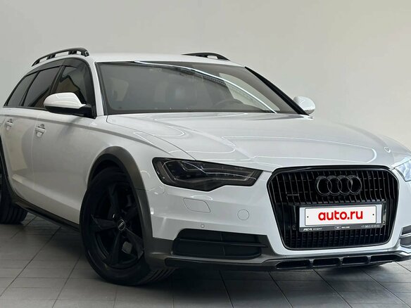 2012 Audi A6 allroad III (C7), белый - вид 2