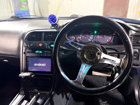 1994 Nissan Skyline IX (R33), синий, 700000 рублей - вид 6