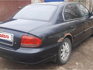 2007 Hyundai Sonata ТагАЗ IV (EF) Рестайлинг, чёрный, 320000 рублей, вид 3