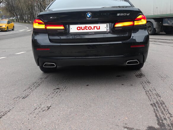 2020 BMW 5 серии 520d xDrive VII (G30/G31/G38) Рестайлинг, чёрный, 4000000 рублей - вид 7