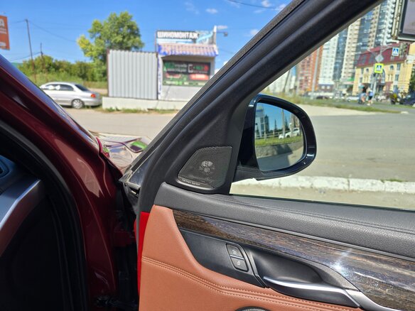 2014 BMW X6 30d II (F16), красный - вид 9