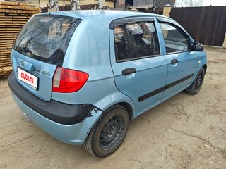 2008 Hyundai Getz I Рестайлинг, голубой, 340000 рублей, вид 5