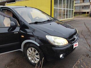 2010 Hyundai Getz I Рестайлинг, чёрный, 600000 рублей, вид 2