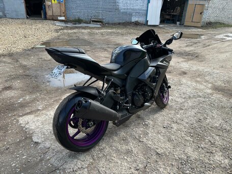 2010 Kawasaki ZX-10R Ninja, чёрный, 550000 рублей, вид 4