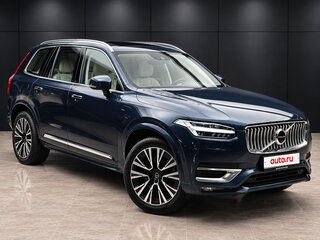 2021 Volvo XC90 II Рестайлинг 1, синий, 4200000 рублей, вид 3