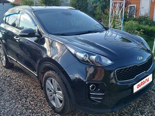 2017 Kia Sportage IV, чёрный, 1420000 рублей, вид 1