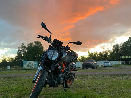 2023 KTM 390 Duke, серый, 535000 рублей, вид 3