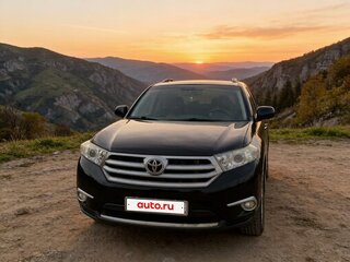 2011 Toyota Highlander II (XU40) Рестайлинг, чёрный, 2200000 рублей, вид 2