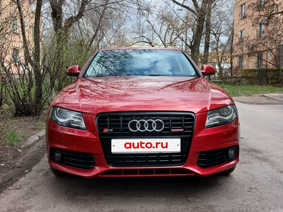 2008 Audi A4 IV (B8), красный, 1200000 рублей