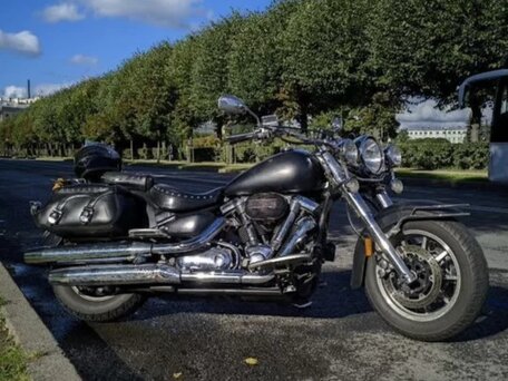 2004 Yamaha XV 1700 Road Star, чёрный, 620000 рублей, вид 2