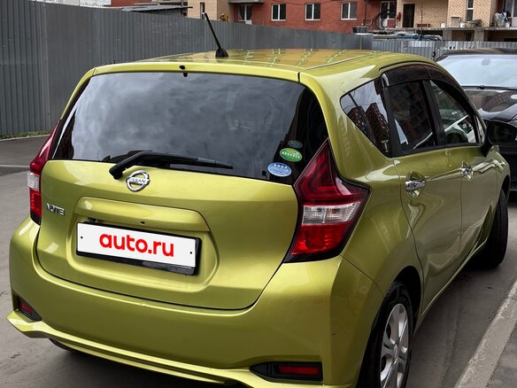 2018 Nissan Note II Рестайлинг, зелёный - вид 3